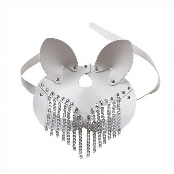 1pc, Sexy Erotic Cosplay Mask, Fetish, BDSM, Bondage Punk Mask, Adult Sex Games