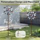 thumbnail image 4 of Wind Spinner Lariander Outdoor, metal, 214 cm, para patio y jardín, 4 of 7