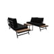 thumbnail image 5 of Juego de Terraza Lounge Modular Negro, 5 of 6