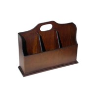 D-Art Collection - Caja Organizadora De Sobres De La Colección D-Art, Chapada En Caoba