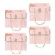 thumbnail image 1 of 4 Piezas De Cajas De Ramo, Bolsa De Papel De Regalo Para Arreglos De Cumpleaños, Regalos, Color Rosa, 1 of 5