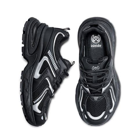 Zapatilla Deportiva Mujer De Malla Plataforma Weide Lt206