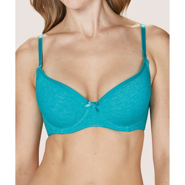 Sosten con Arco Copas Prehormadas Algodón Mujer LADY GENNY