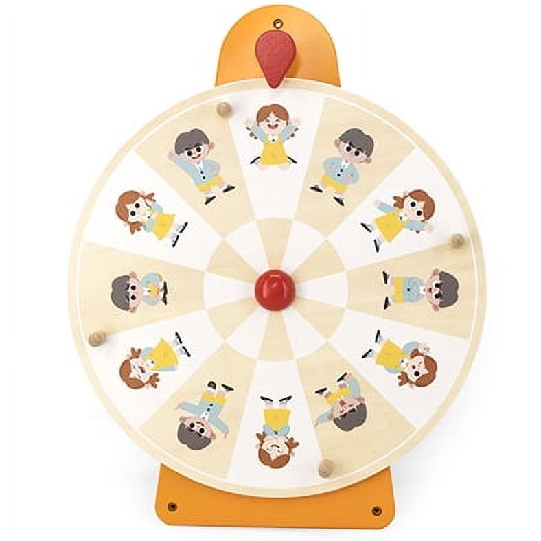 Viga - Juego Pared Madera Ruleta De Emociones