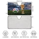 thumbnail image 2 of FIFA Parasol para Parabrisas Delantero Protector Plegable, Visera Solar para Auto Bloquea Rayos UV Mantiene tu Vehículo Fresco 130cm*70cm, 2 of 6
