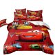 thumbnail image 1 of New Yellow Red Cars Quilt Cover Set,Children Boy Cars Bedding Sets, Design Lightning McQueen Duvet Cover and Pillowcases Bed Sheets, 1 of 5