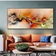 thumbnail image 2 of 1pc, Frameless Abstract Cloud Art Oil Painting Posters And Prints, On Canvas Modern Art Independe Wall Picture For Living Room Decor No Frame, 2 of 4