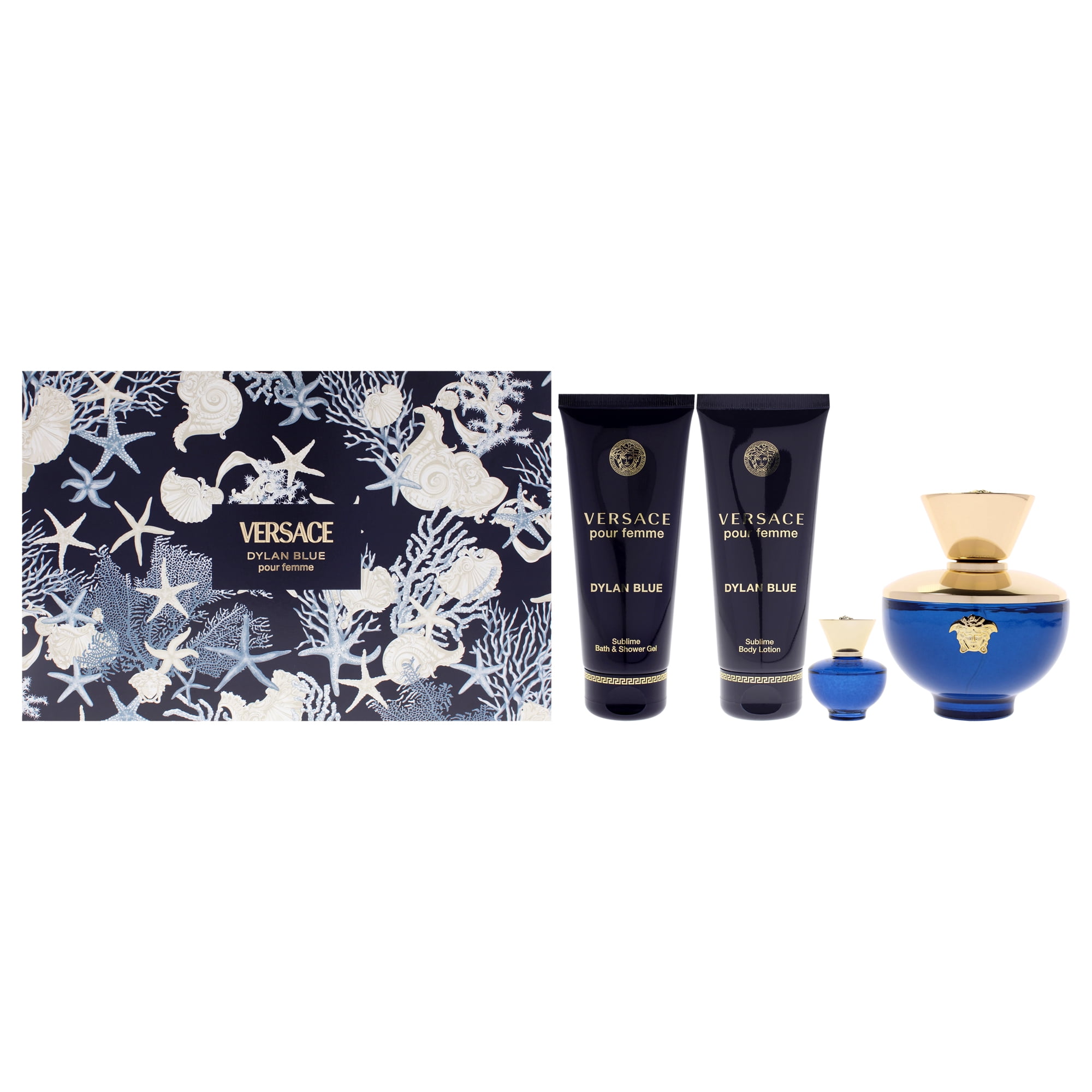 Set De Regalo Versace Dylan Blue Edp 100ml Mujer