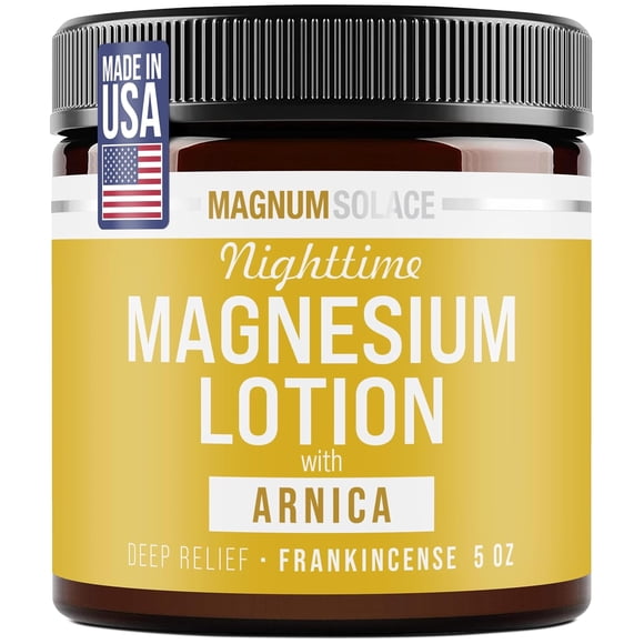 Loción Magnum Solace Nocturna Magnesio Árnica 150ml Incienso
