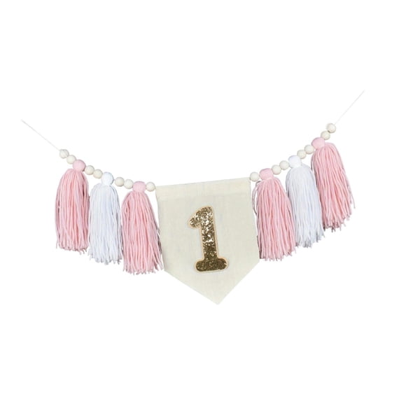 Banner De Silla Alta Para Primer Cumpleaños, Decoración Para Fiestas De Cumpleaños, Estilo B