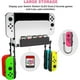 thumbnail image 2 of Kit de soporte metálico de pared para Nintendo Switch y OLED - Robusto soporte vertical para colgar, ahorra espacio para la consola de juegos-Negro, 2 of 8
