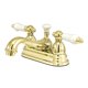 thumbnail image 1 of Grifo de lavabo Kingston Brass Restoration, juego central de 4 pulgadas, 1 of 2