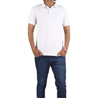 Likeshop - Polera Piqué Hombre Textura Suave Botones 001