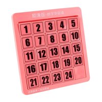 Bothyi - Rompecabezas Digitales Juguetes Matemáticas Juguetes Educativos Juego Para Entrenamiento Ejercicio Rosa 24 Cubos