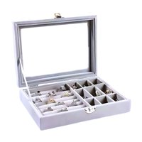 Disparo - Joyero Exhibición Estuche Organizacion Alamacenamiento Joyas