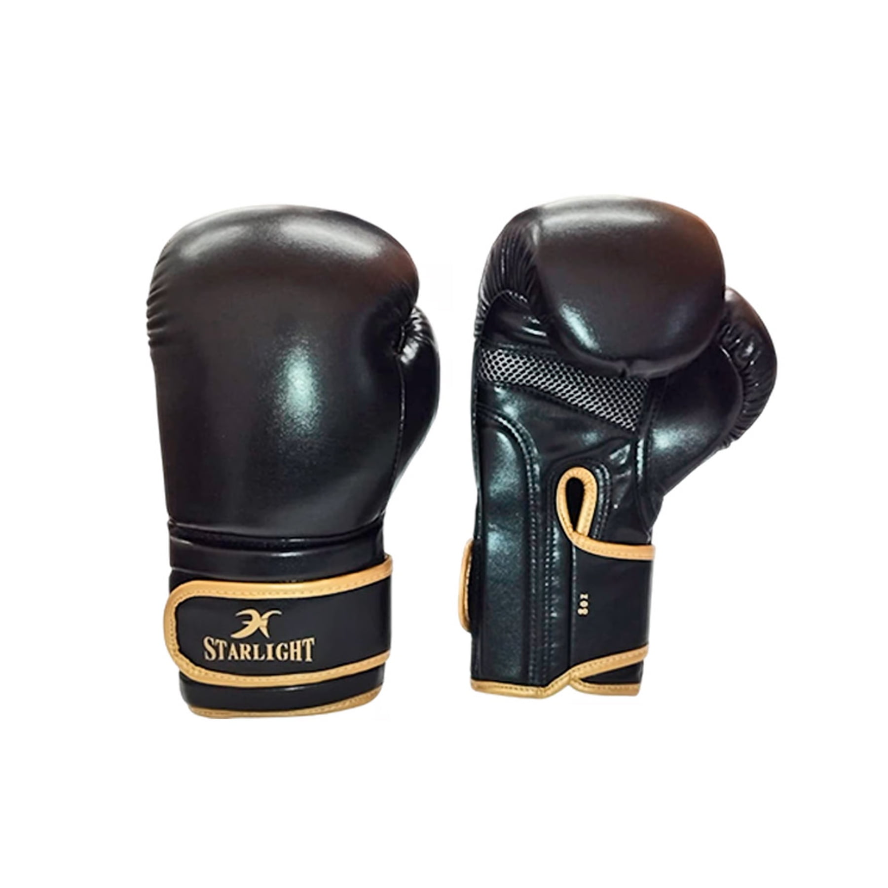 Genérico - Guantes Boxeo Adulto Starlight Deluxe 8 Onz Tj602 Negro