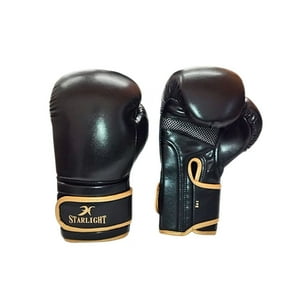 Genérico - Guantes Boxeo Adulto Starlight Deluxe 8 Onz Tj602 Negro
