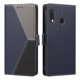thumbnail image 4 of Cartera para Samsung Galaxy A20e en PU Tricolor, Funda con Solapa, Azul Oscuro, 4 of 6