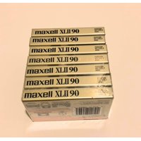 Cinta De Casete De Audio Maxell Xlii Iec Tipo Ii De 90 Minutos De Alta Polarización