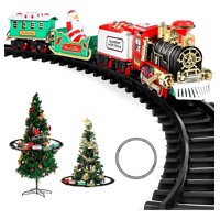 Genérica - Juego De Tren Navidad Alrededor Del Árbol De Sonidos Luz 90Cm Con Sonidos Luz