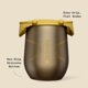 thumbnail image 4 of Vaso Térmico de Vino Corkcicle 355 ml Golden Snitch con Tapa, 4 of 9