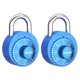 thumbnail image 2 of Master Lock 2 unidades 1528BLUEC2 candado de combinación, 2 of 3
