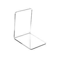 Magideal - Sujetalibros Acrílico Para Estanterías, Sujetalibros Transparentes, Soporte Para Libros, Tope Para Papelería, Regalo, Cd, Recetas Y Revistas, Oficina,