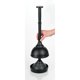 thumbnail image 4 of Desatascador mDesign Hyde Collection con bandeja de almacenamiento negra, 4 of 7