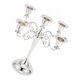 thumbnail image 4 of Candelabro De Metal De 5 Velas Candelabro 10 '' Candelero Soporte De Vela Plata, 4 of 5