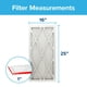 thumbnail image 2 of Filtro de aire para horno AC Filtrete, 16 x 25 x 1, MPR 1000, 2 of 5
