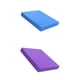 thumbnail image 1 of Almohadilla De Equilibrio Suave De 2 Piezas Estabilidad Gruesa Yoga Pilates Estera De Yoga Tabla De Equilibrio L Azul L Púrpura, 1 of 2