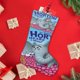 thumbnail image 4 of ¡Horton escucha a Quién! Tema: Calcetines de Navidad, fino lino blanco para colgar en escaleras y chimenea, decoración navideña para el hogar, regalo de Navidad. 45cm × 32cm, 4 of 5