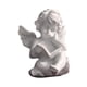 thumbnail image 3 of Estatua De ángel, Regalo, Lectura, Libro, Escultura Para Estantería, Interior, Oficina, 3 of 5