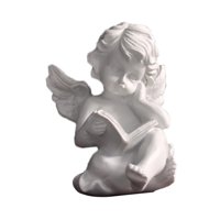 Bothyi - Estatua De Ángel, Regalo, Lectura, Libro, Escultura Para Estantería, Interior, Oficina