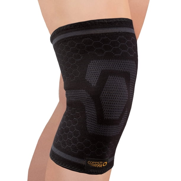 Manguito de compresión de rodilla con ajuste de cobre ICE para aliviar el dolor de rodilla