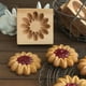 thumbnail image 1 of 1pc Wooden Cookie Biscuit Mold Cookie Cutters Wooden Cookie Molds 3D Baking Mold Funny Embossing Craft Decorating Baking Tool, For Christmas Thanksgiving Halloween Easter Kitchen DIY, 1 of 5