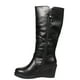 thumbnail image 4 of Bota Alta Mujer Taco Chino 66 Yassne Negro, 4 of 5