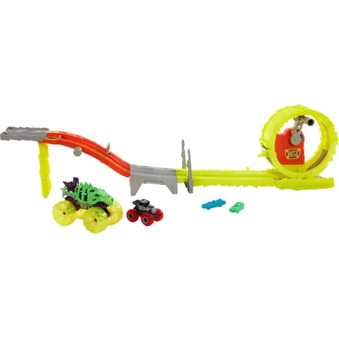 Set De Orugas Toy Hot Wheels Monster Trucks Con 2 Camiones