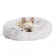thumbnail image 2 of Cama para mascotas perros y gatos 76x76x17 cm gris claro, 2 of 9