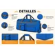 thumbnail image 3 of Bolso de Viaje Extra Grande 100L Reforzado con Correa Ajustable y Bolsillos, 3 of 8