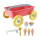 thumbnail image 2 of Juego De 8 Vagones De Juguete Para Actividades Al Aire Libre, Kits De Carritos Para Patio Al Aire Libre Junto Al Mar, Color Rojo, 2 of 3