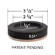 thumbnail image 2 of Furniture Sliders X-PROTECTOR para pisos de madera, 8 unidades, 2 of 6