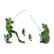 thumbnail image 4 of Figuras Cómicas De Ranas De Pesca, Pescador De Ranas Para Decoración De Jardín Y Patio, 4 of 5
