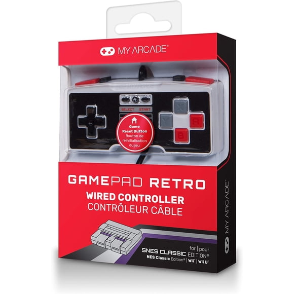 Controlador Con Cable Gamepad Retro De 3 M
