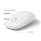 thumbnail image 4 of Teclado y Ratón LETTON Inalámbrico Blanco con Teclas Redondas, 4 of 8