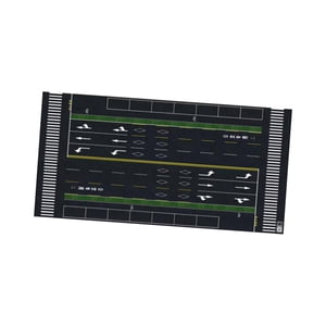 Bothyi - Fondo De Fotografía Antideslizante Con Diseño De Tapete De Estacionamiento A Escala 1/64, Estilo B Para Exhibición De Modelos De Autos A Escala 1:64