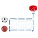 thumbnail image 1 of Aro de Baloncesto con Portería de Fútbol 2 en 1, Tablero de Baloncesto Portátil de Fácil Montaje para Portería de Fútbol, para Patio Interior Y Exteri, 1 of 5