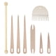 thumbnail image 3 of Kit De Herramientas De Tejido De Madera Para Telar, Tapicería Artesanal, Herramienta De Tapicería De Tejer, 3 of 5