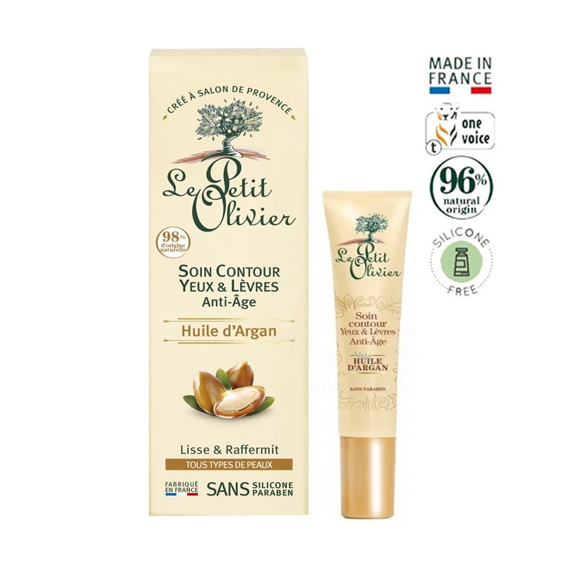 Le Petit Olivier - Contorno Ojos-labios Antiage Aceite De Argán Le Petit 15 Ml