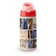 thumbnail image 1 of Madre e hijosBotella de Agua con Tapa Pop Top de Un Toque, Acero Inoxidable, a Prueba de Fugas, para Deportes, Botella Infantil rosa 12 oz, 1 of 6